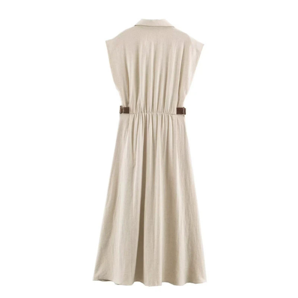 ZARA Chic Elegant Slim Fit Dress - Picture 3 of 4
